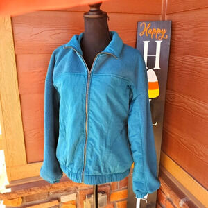 Wild Fable Women's Fleece Bomber Jacket Size Medium EUC